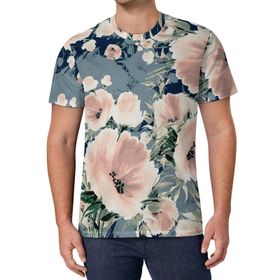 AILLOSA All Over Print YH-118 Kısa Kollu Baskılı Unisex T-shirt