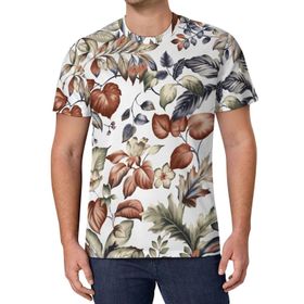 AILLOSA All Over Print YH-124 Kısa Kollu Baskılı Unisex T-shirt