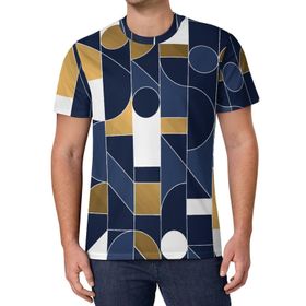 AILLOSA All Over Print YH-126 Kısa Kollu Baskılı Unisex T-shirt