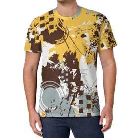 AILLOSA All Over Print YH-128 Kısa Kollu Baskılı Unisex T-shirt