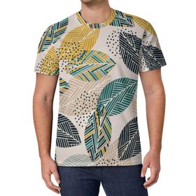 AILLOSA All Over Print YH-130 Kısa Kollu Baskılı Unisex T-shirt