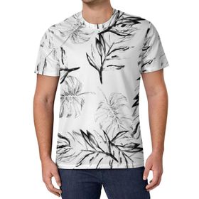 AILLOSA All Over Print YH-137 Kısa Kollu Baskılı Unisex T-shirt