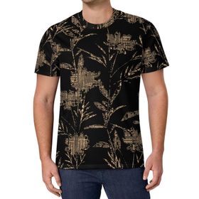 AILLOSA All Over Print YH-142 Kısa Kollu Baskılı Unisex T-shirt