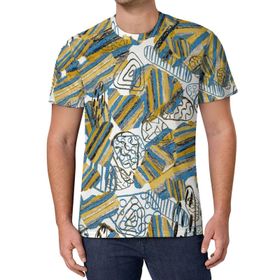 AILLOSA All Over Print YH-147 Kısa Kollu Baskılı Unisex T-shirt