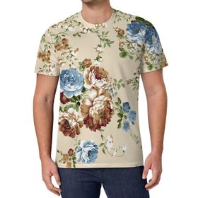 AILLOSA All Over Print YH-16 Kısa Kollu Baskılı Unisex T-shirt