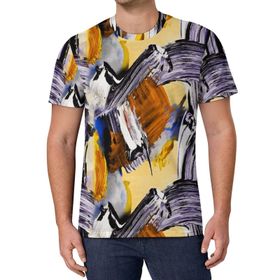 AILLOSA All Over Print YH-163 Kısa Kollu Baskılı Unisex T-shirt