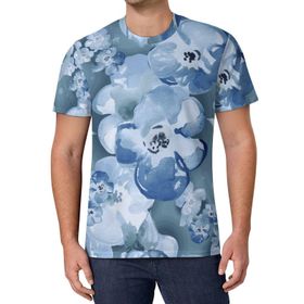 AILLOSA All Over Print YH-164 Kısa Kollu Baskılı Unisex T-shirt