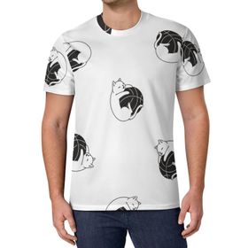 AILLOSA All Over Print YH-183 Kısa Kollu Baskılı Unisex T-shirt