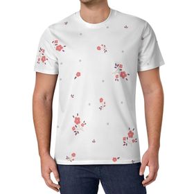 AILLOSA All Over Print YH-201 Kısa Kollu Baskılı Unisex T-shirt