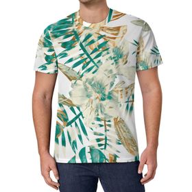 AILLOSA All Over Print YH-205 Kısa Kollu Baskılı Unisex T-shirt