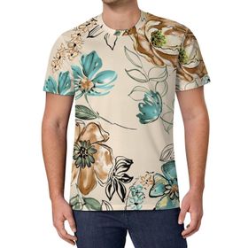 AILLOSA All Over Print YH-21 Kısa Kollu Baskılı Unisex T-shirt