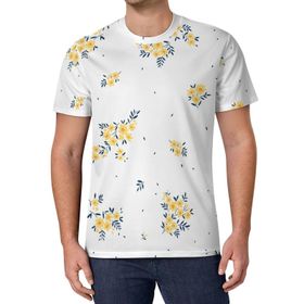 AILLOSA All Over Print YH-210 Kısa Kollu Baskılı Unisex T-shirt