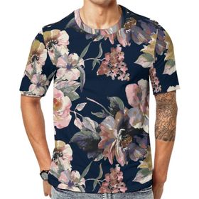 AILLOSA All Over Print YH-22 Kısa Kollu Baskılı Unisex T-shirt