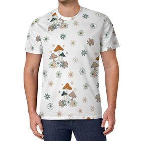 AILLOSA All Over Print YH-222 Kısa Kollu Baskılı Unisex T-shirt