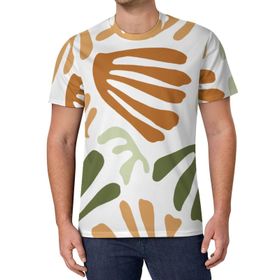 AILLOSA All Over Print YH-226 Kısa Kollu Baskılı Unisex T-shirt