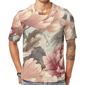 AILLOSA All Over Print YH-23 Kısa Kollu Baskılı Unisex T-shirt