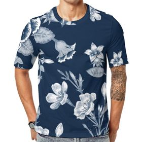 AILLOSA All Over Print YH-24 Kısa Kollu Baskılı Unisex T-shirt