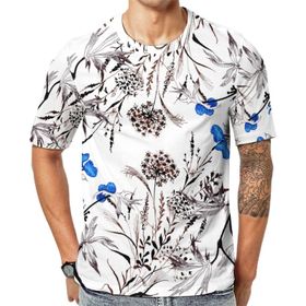 AILLOSA All Over Print YH-242 Kısa Kollu Baskılı Unisex T-shirt
