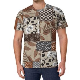 AILLOSA All Over Print YH-243 Kısa Kollu Baskılı Unisex T-shirt