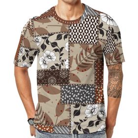 AILLOSA All Over Print YH-243 Kısa Kollu Baskılı Unisex T-shirt