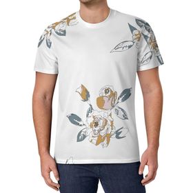 AILLOSA All Over Print YH-253 Kısa Kollu Baskılı Unisex T-shirt
