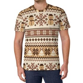 AILLOSA All Over Print YH-254 Kısa Kollu Baskılı Unisex T-shirt