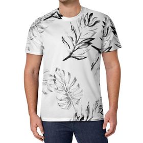AILLOSA All Over Print YH-257 Kısa Kollu Baskılı Unisex T-shirt
