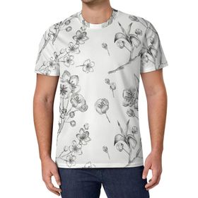 AILLOSA All Over Print YH-259 Kısa Kollu Baskılı Unisex T-shirt