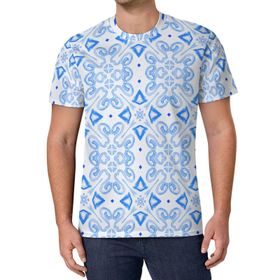 AILLOSA All Over Print YH-267 Kısa Kollu Baskılı Unisex T-shirt