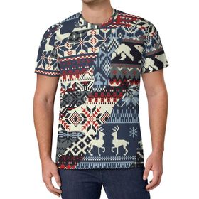 AILLOSA All Over Print YH-282 Kısa Kollu Baskılı Unisex T-shirt