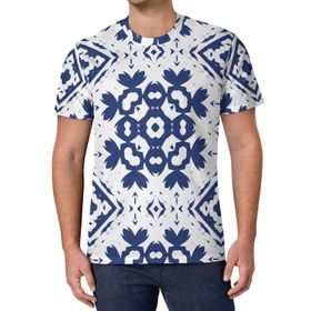 AILLOSA All Over Print YH-283 Kısa Kollu Baskılı Unisex T-shirt