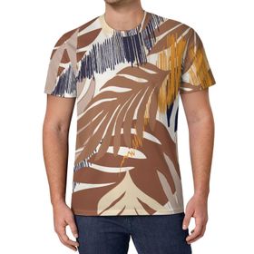 AILLOSA All Over Print YH-287 Kısa Kollu Baskılı Unisex T-shirt