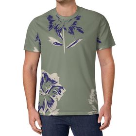 AILLOSA All Over Print YH-293 Kısa Kollu Baskılı Unisex T-shirt