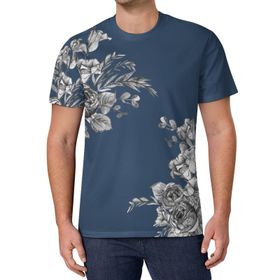 AILLOSA All Over Print YH-296 Kısa Kollu Baskılı Unisex T-shirt