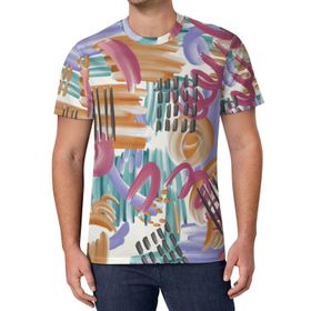 AILLOSA All Over Print YH-305 Kısa Kollu Baskılı Unisex T-shirt