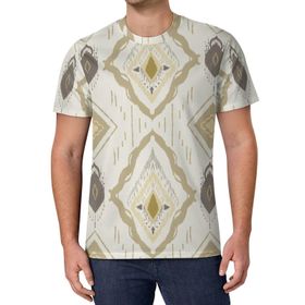 AILLOSA All Over Print YH-306 Kısa Kollu Baskılı Unisex T-shirt