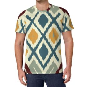 AILLOSA All Over Print YH-307 Kısa Kollu Baskılı Unisex T-shirt