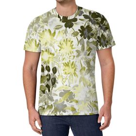 AILLOSA All Over Print YH-316 Kısa Kollu Baskılı Unisex T-shirt