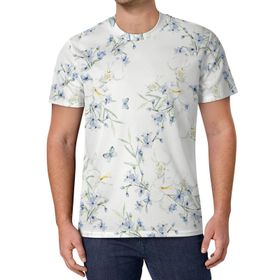 AILLOSA All Over Print YH-334 Kısa Kollu Baskılı Unisex T-shirt