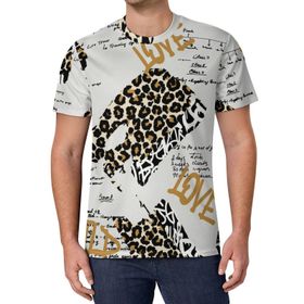 AILLOSA All Over Print YH-344 Kısa Kollu Baskılı Unisex T-shirt