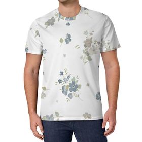 AILLOSA All Over Print YH-348 Kısa Kollu Baskılı Unisex T-shirt
