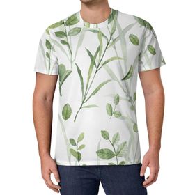 AILLOSA All Over Print YH-349 Kısa Kollu Baskılı Unisex T-shirt