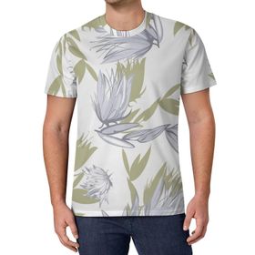 AILLOSA All Over Print YH-356 Kısa Kollu Baskılı Unisex T-shirt