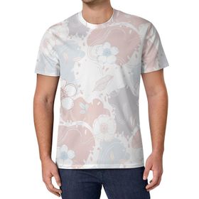 AILLOSA All Over Print YH-372 Kısa Kollu Baskılı Unisex T-shirt