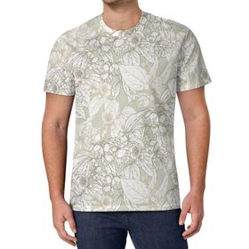 AILLOSA All Over Print YH-382 Kısa Kollu Baskılı Unisex T-shirt