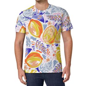 AILLOSA All Over Print YH-384 Kısa Kollu Baskılı Unisex T-shirt