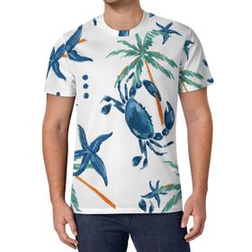 AILLOSA All Over Print YH-394 Kısa Kollu Baskılı Unisex T-shirt