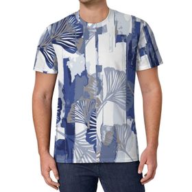 AILLOSA All Over Print YH-398 Kısa Kollu Baskılı Unisex T-shirt