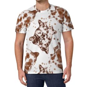 AILLOSA All Over Print YH-400 Kısa Kollu Baskılı Unisex T-shirt