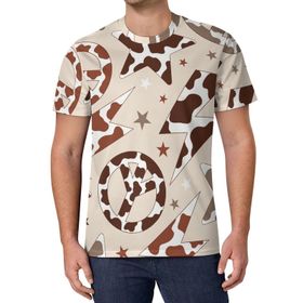 AILLOSA All Over Print YH-402 Kısa Kollu Baskılı Unisex T-shirt